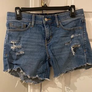 Women’s Levi’s 525 Perfect Waist Original Cutoff Jean Shorts